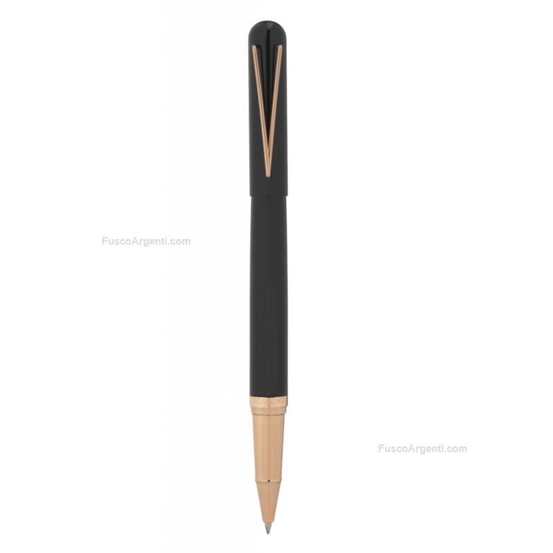 bagutta black lauqered roller pen