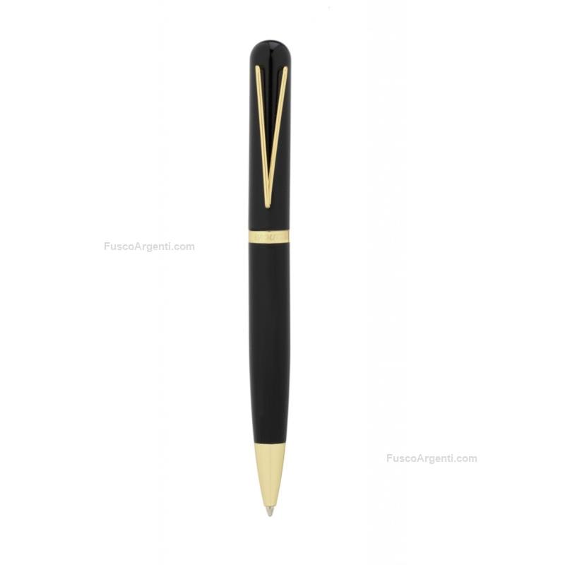 bagutta black lauqered ballpoint pen