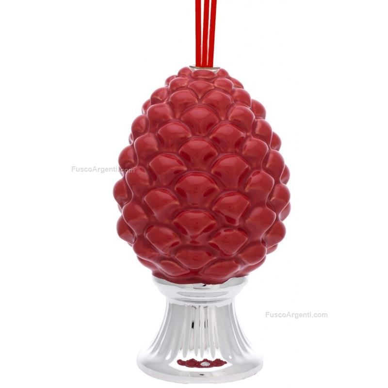bagutta pine cone perfumer with silver base