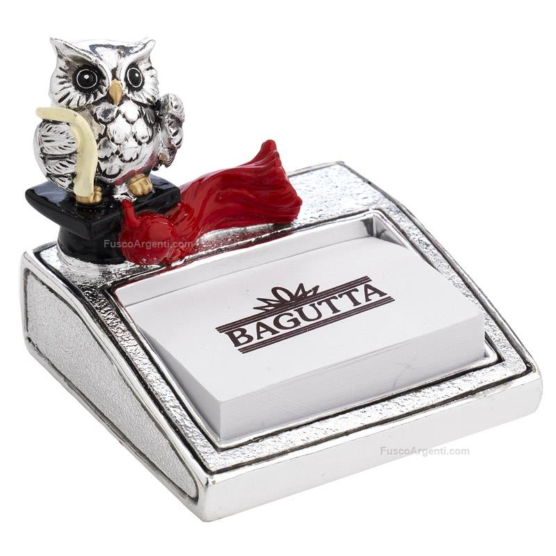 bagutta post it holder graduated owl