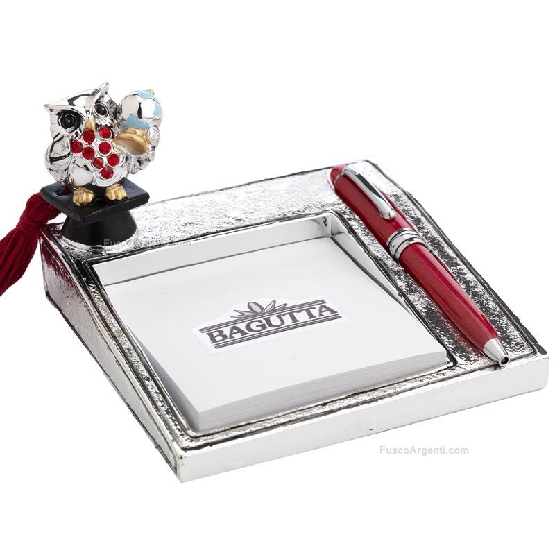 bagutta post it holder graduated owl