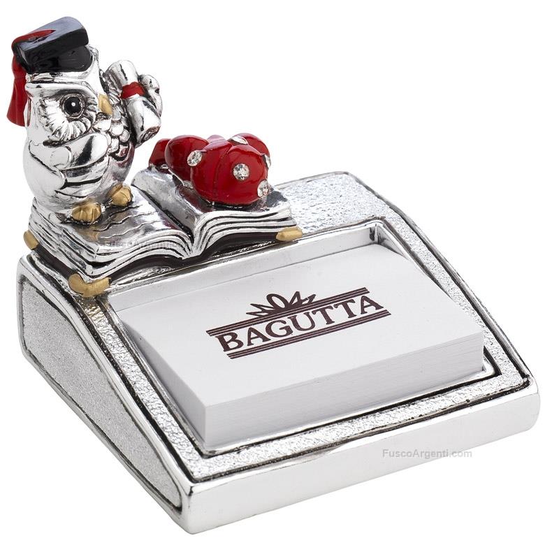 bagutta post it holder graduated owl