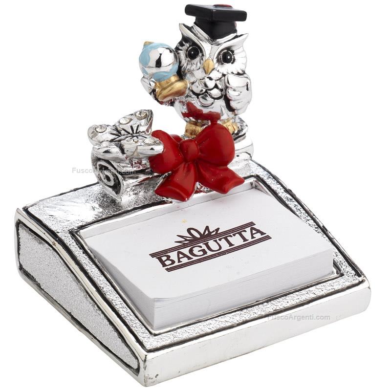 bagutta post it holder graduated owl