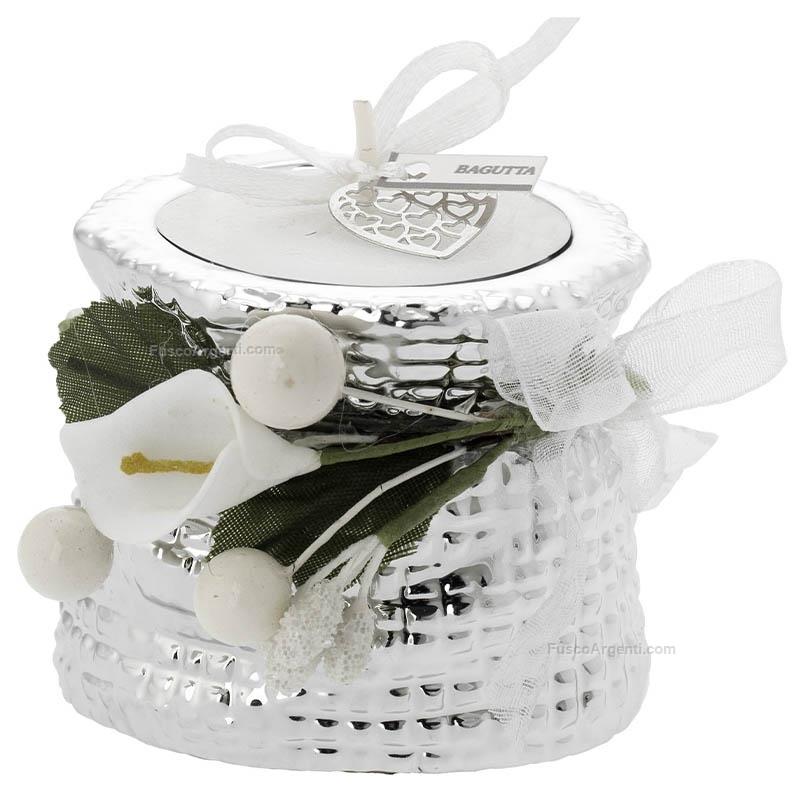 bagutta candleholder with lily