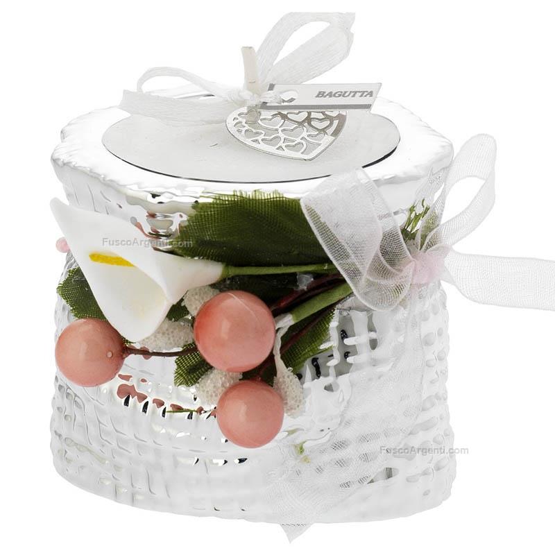 bagutta candleholder with lily