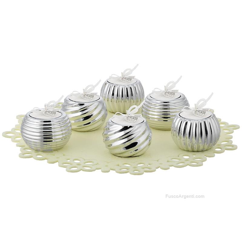 bagutta candleholders stripes