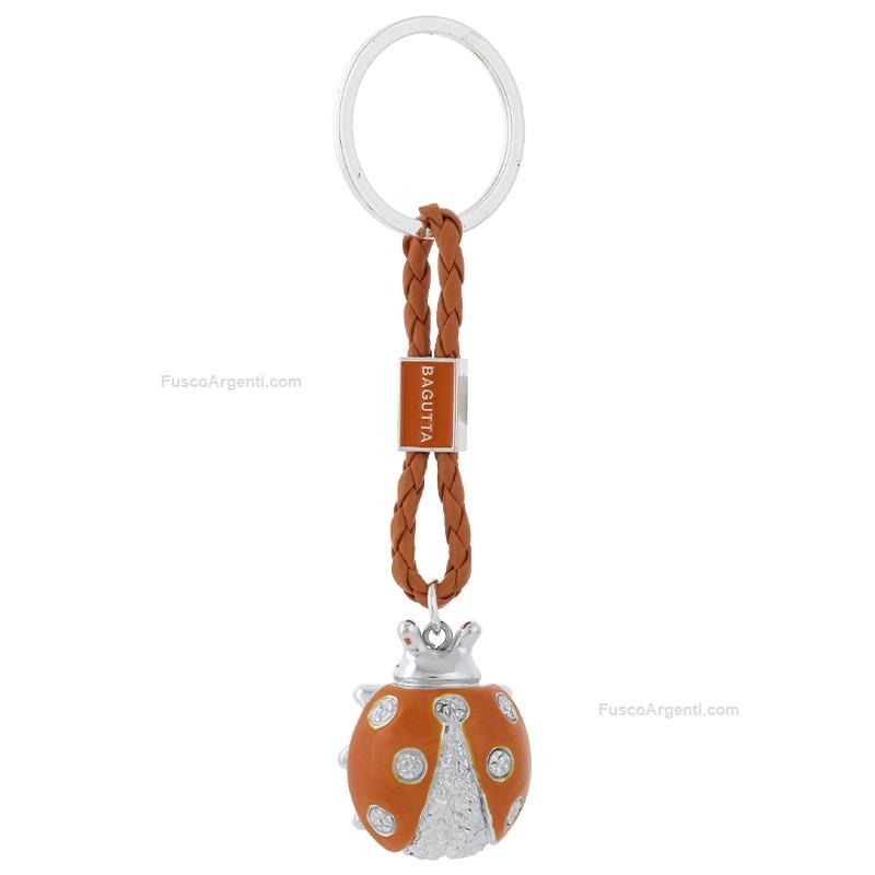 bagutta ladybug keychain with cord