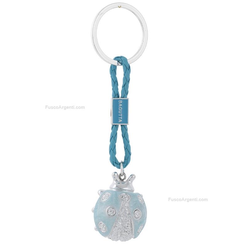 bagutta ladybug keychain with cord