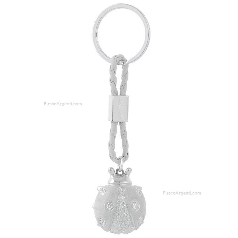 bagutta ladybug keychain with cord