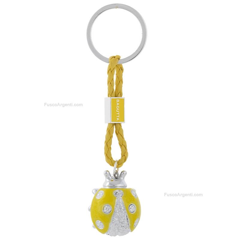 bagutta ladybug keychain with cord