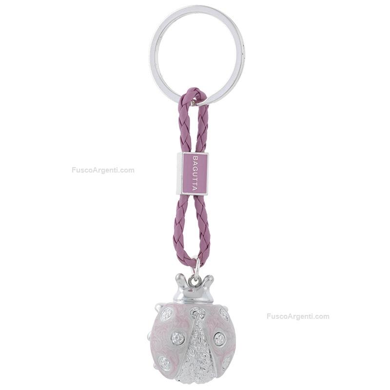 bagutta ladybug keychain with cord