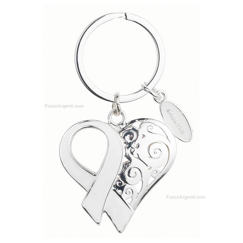 bagutta heart keychain