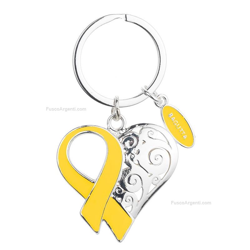 bagutta heart keychain