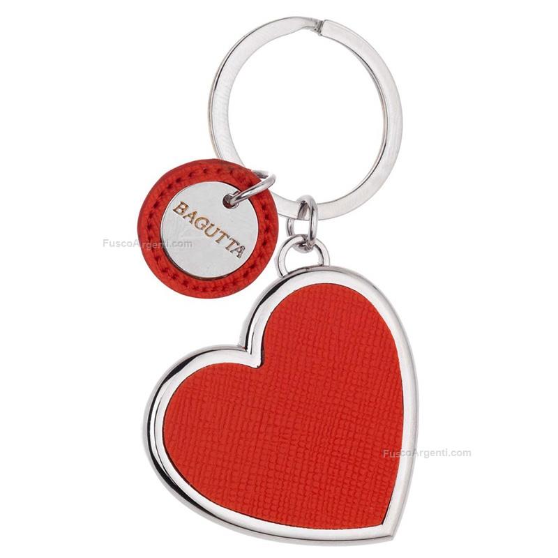 bagutta heart keychain