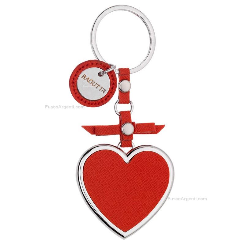 bagutta heart keychain