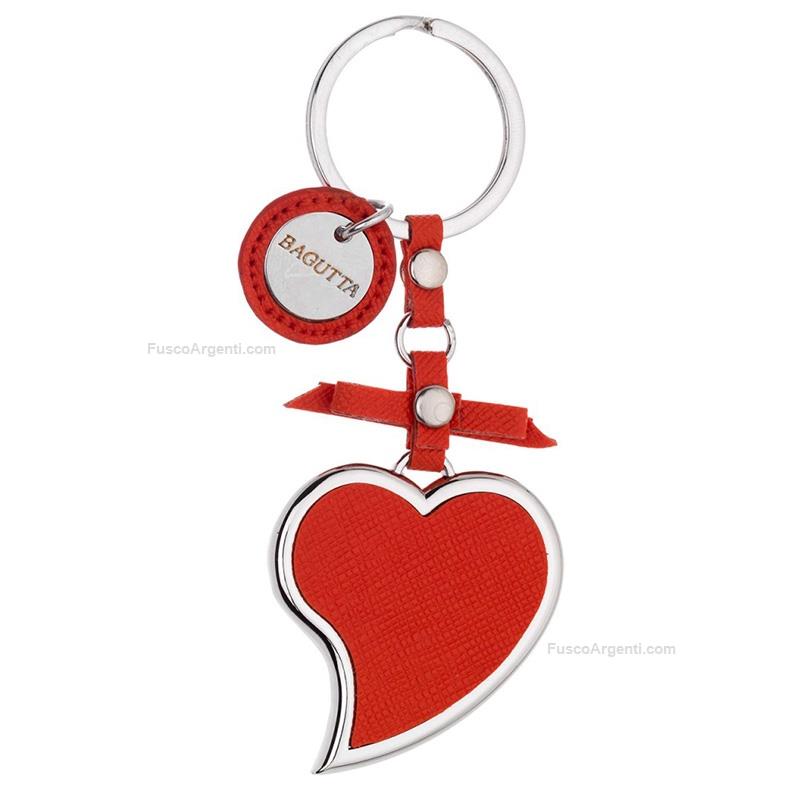 bagutta heart keychain