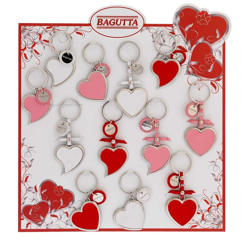 bagutta heart keychains
