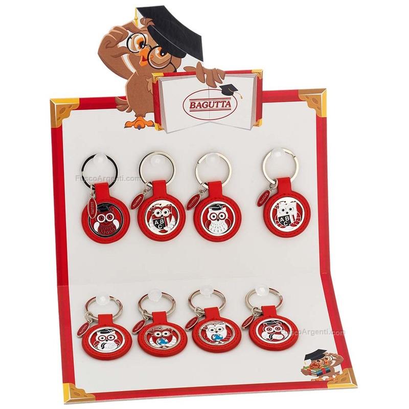 bagutta keychains graduated owls