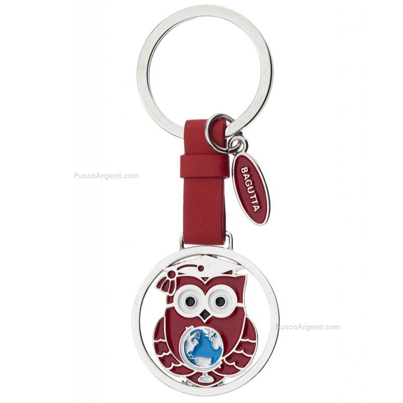 bagutta keychain owl with globe