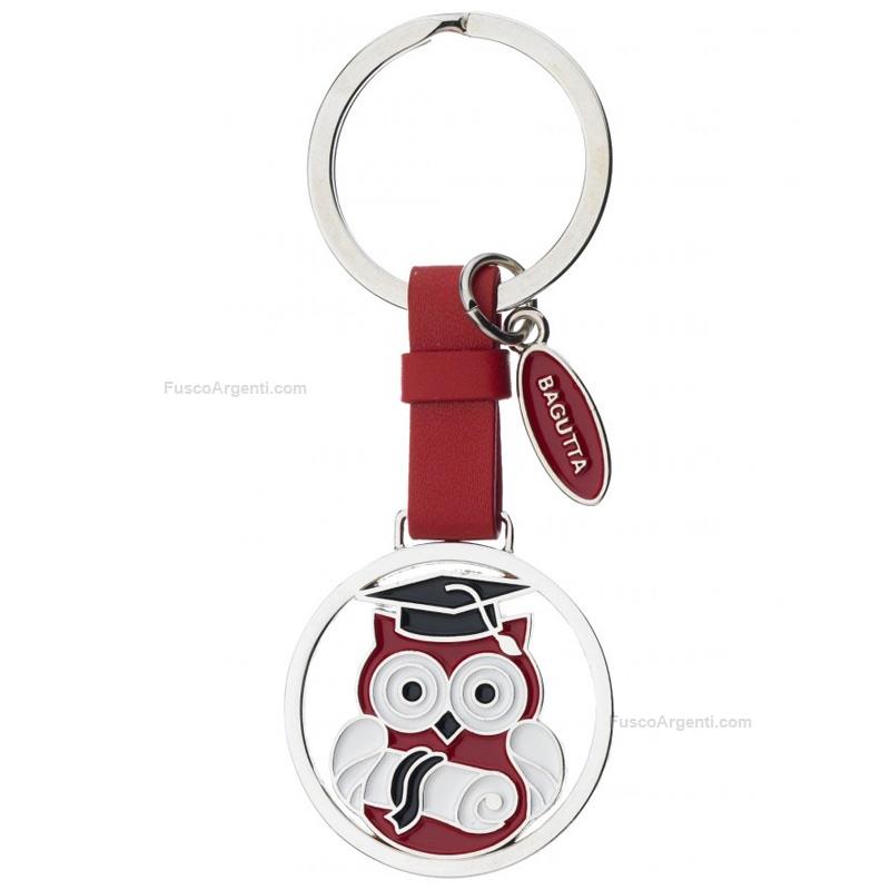 bagutta keychain owl with scroll
