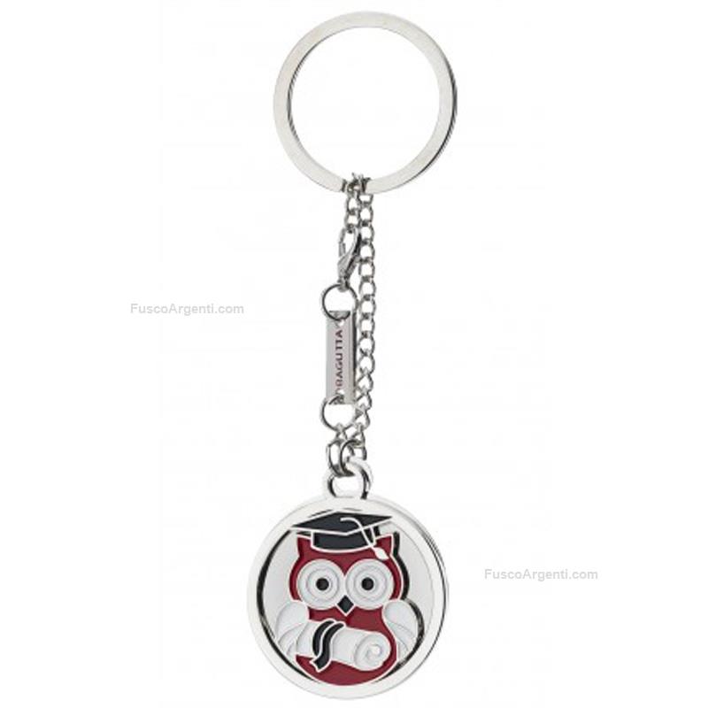 bagutta owl keychain scroll
