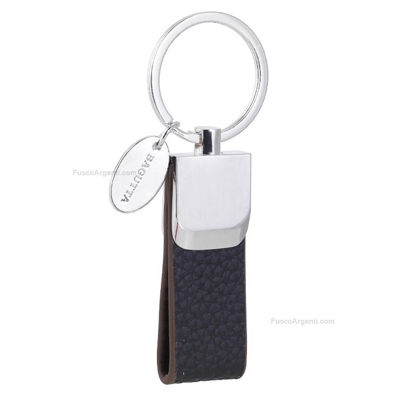 bagutta leather keychain