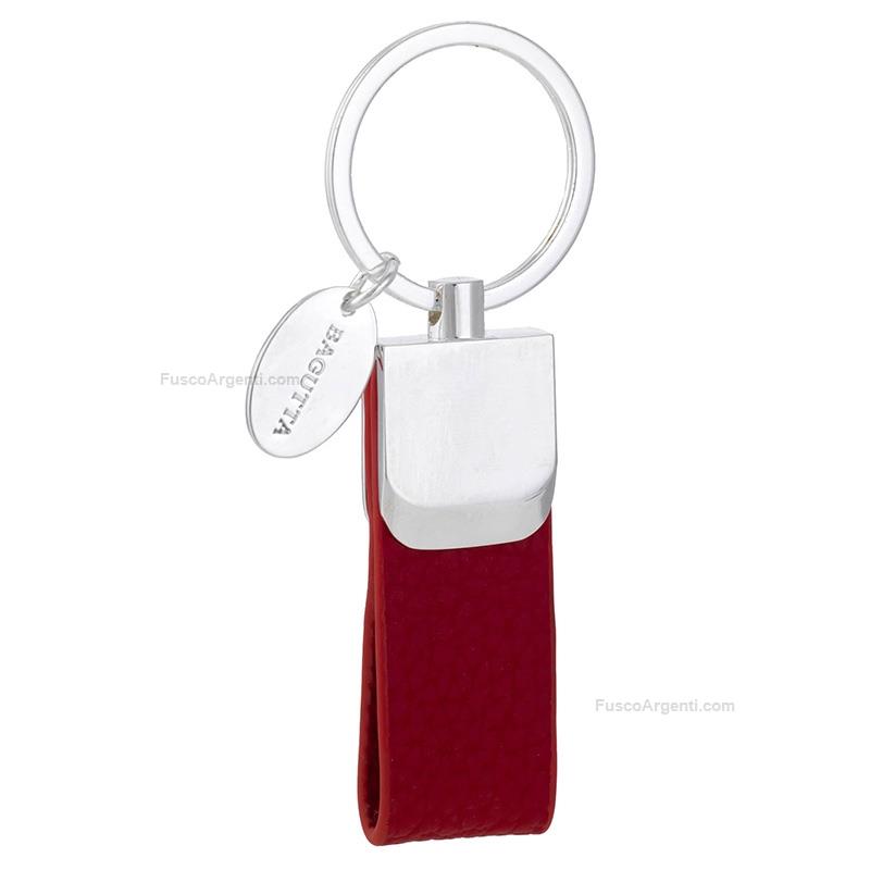 bagutta leather keychain