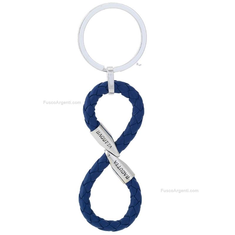 bagutta leather keychain