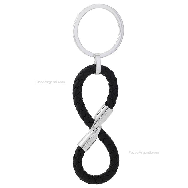 bagutta leather keychain