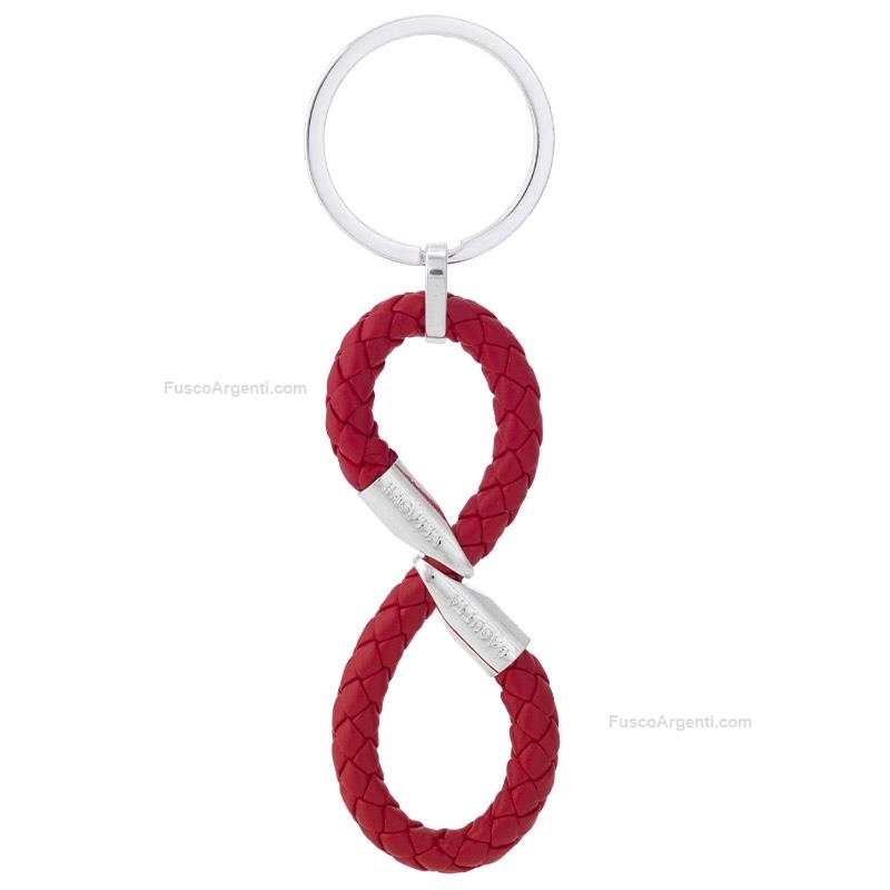 bagutta leather keychain