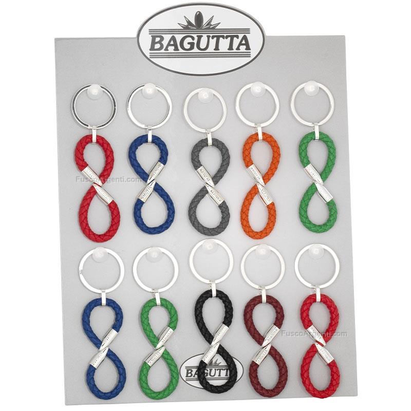 bagutta leather keychains
