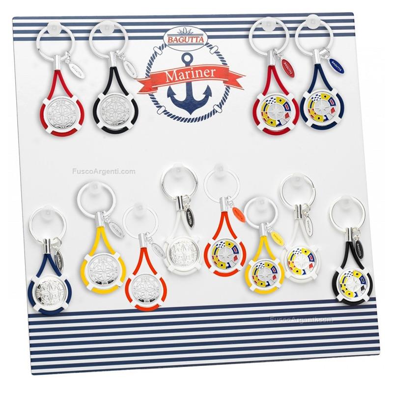 bagutta keychains wind rose