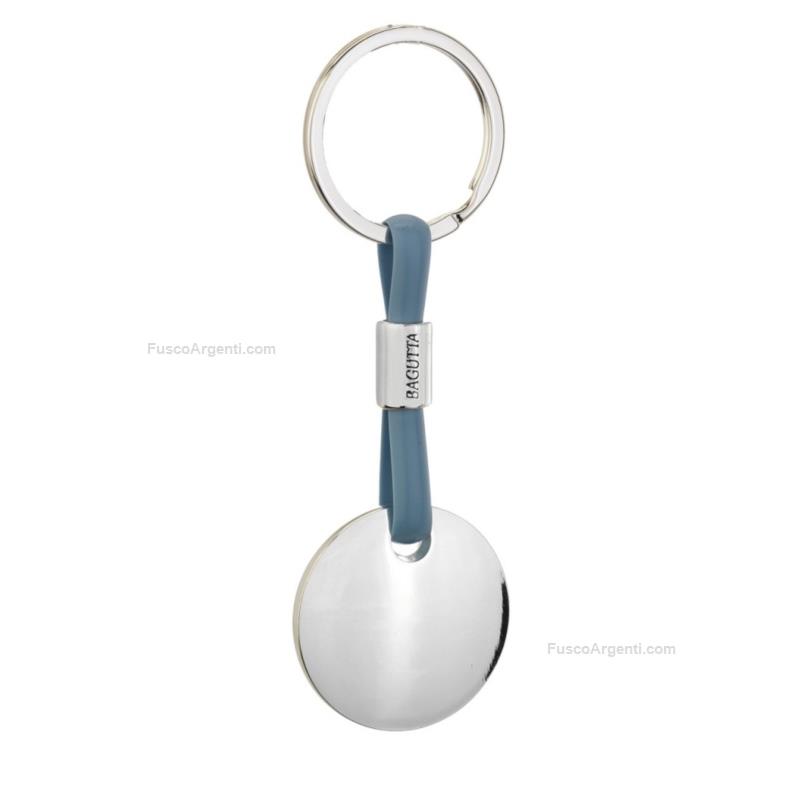 bagutta silver plated keychain