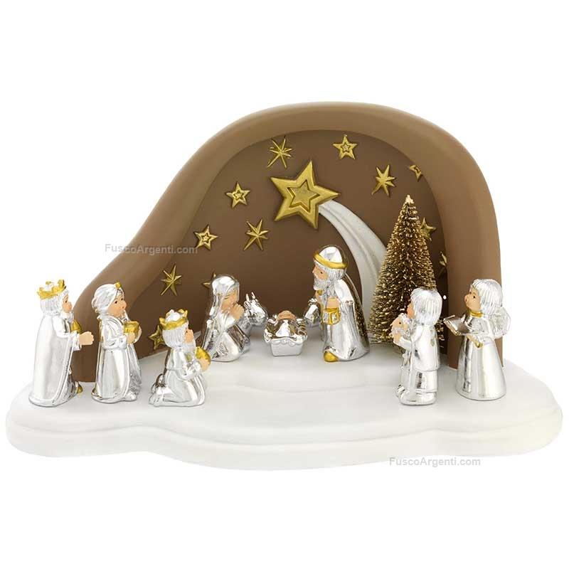 bagutta presepe con luci led