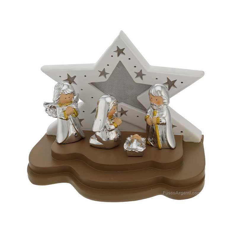 bagutta presepe con luci led