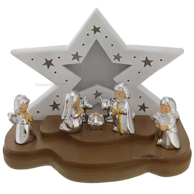 bagutta presepe con luci led