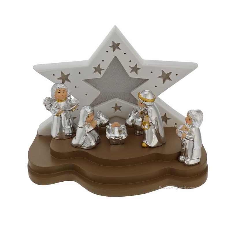 bagutta presepe con luci led