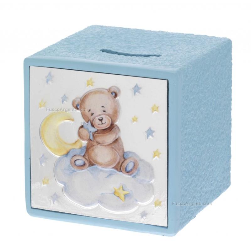 bagutta money bank teddy bear on cloud