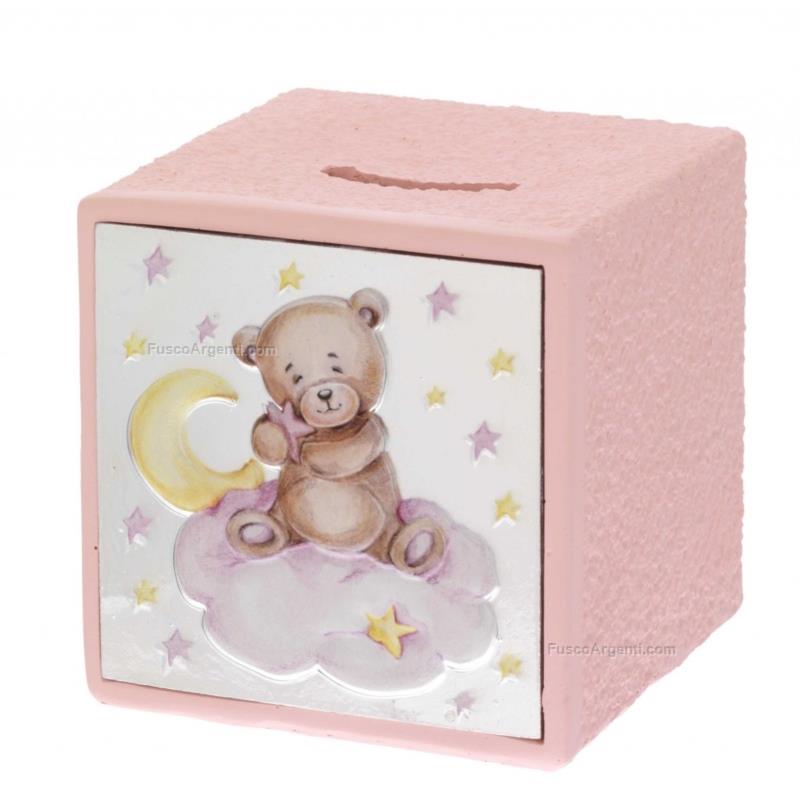 bagutta money bank teddy bear on cloud