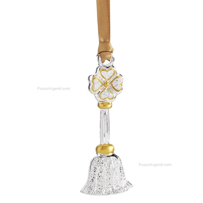 bagutta xmas broom with cloverleaf