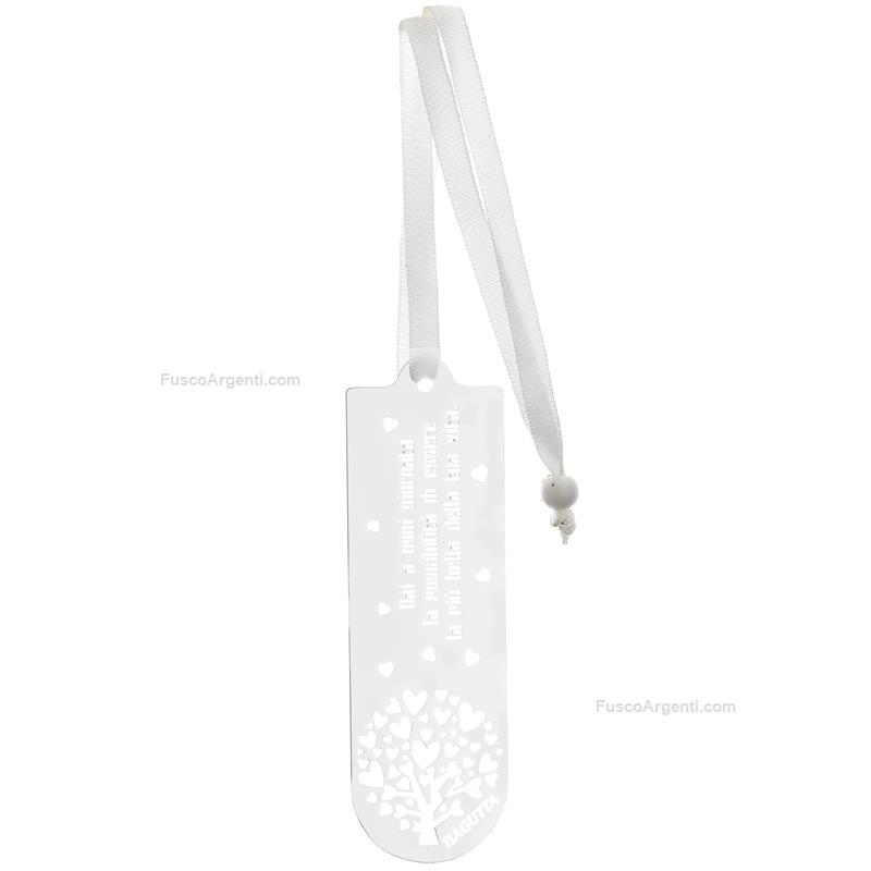 bagutta bookmark with embossed writing