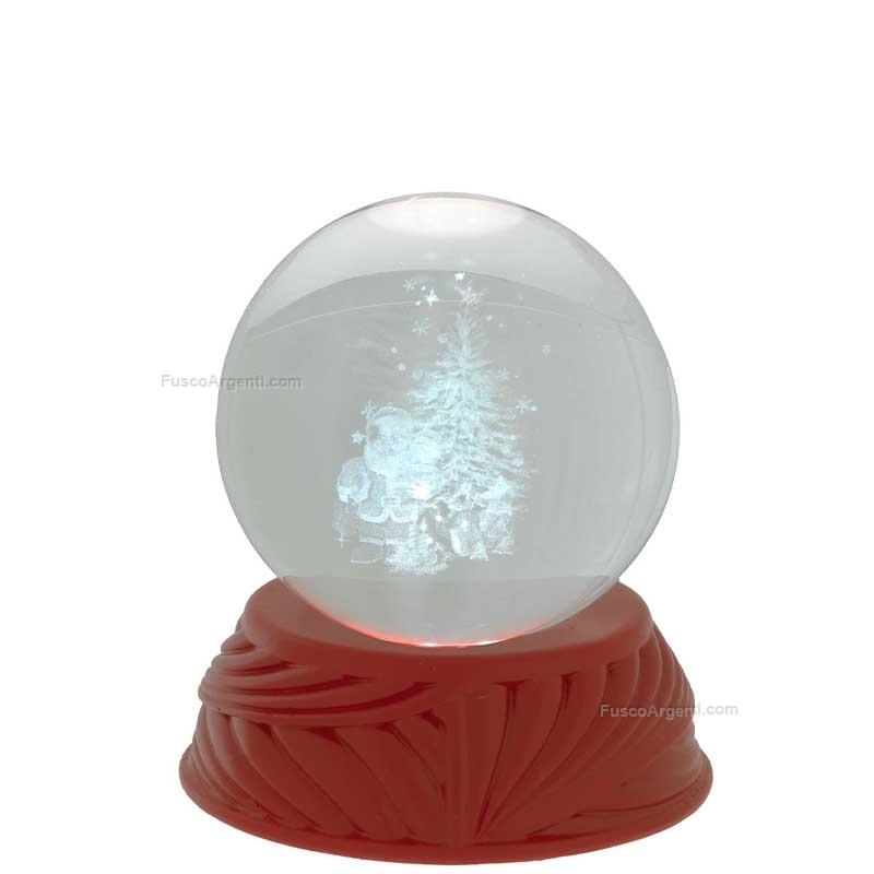 bagutta sfera in cristallo albero