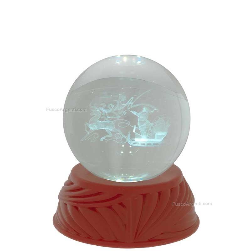 bagutta sfera in cristallo slitta