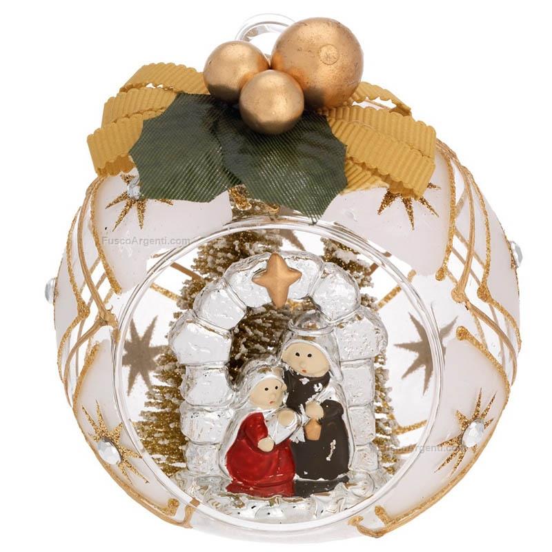 bagutta sphere with nativity scene