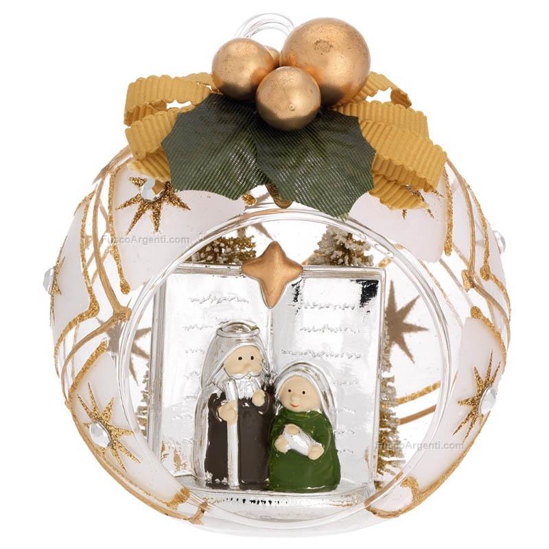 bagutta sphere with nativity scene