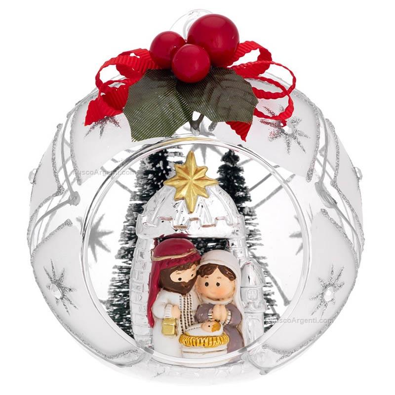 bagutta sphere with nativity scene