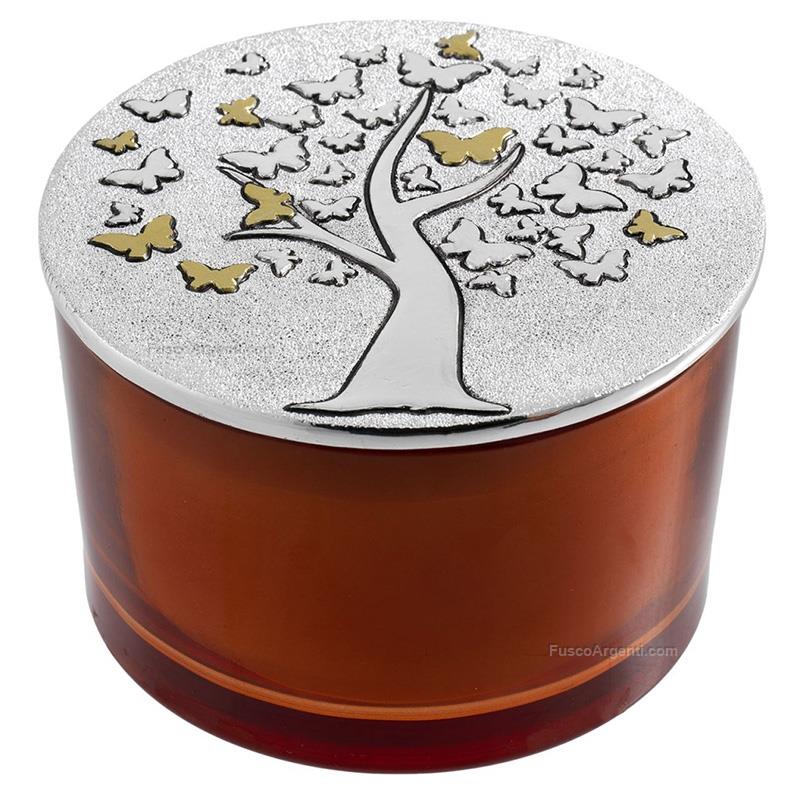 bagutta round small vase with candle