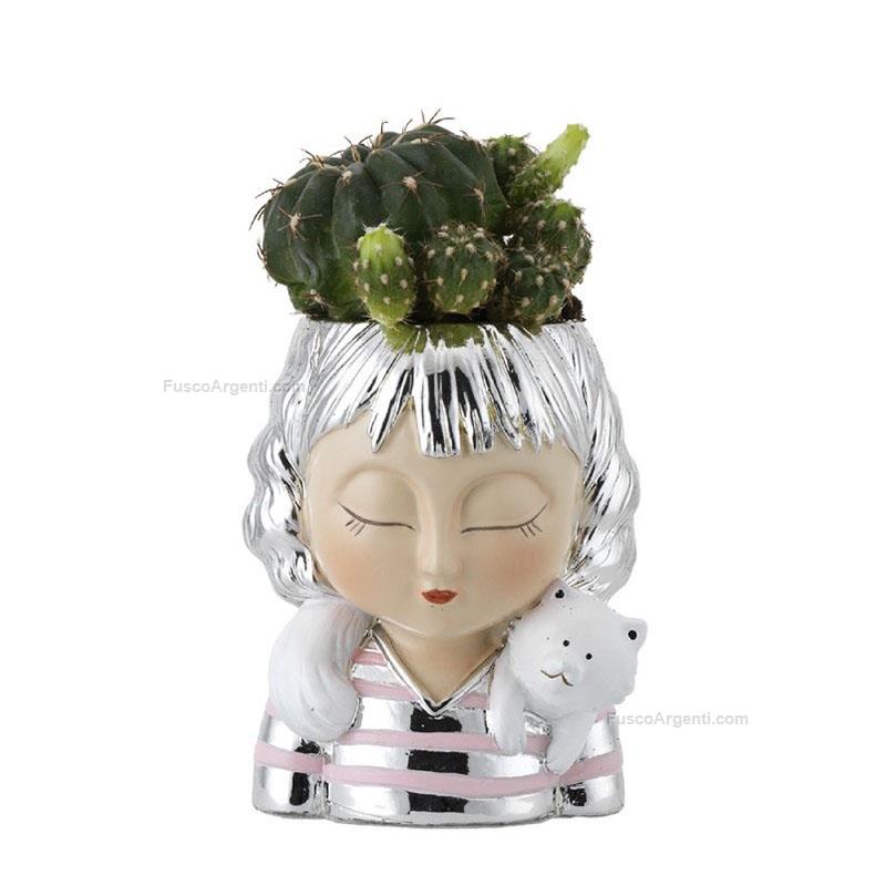 bagutta woman's half-bust vase holder