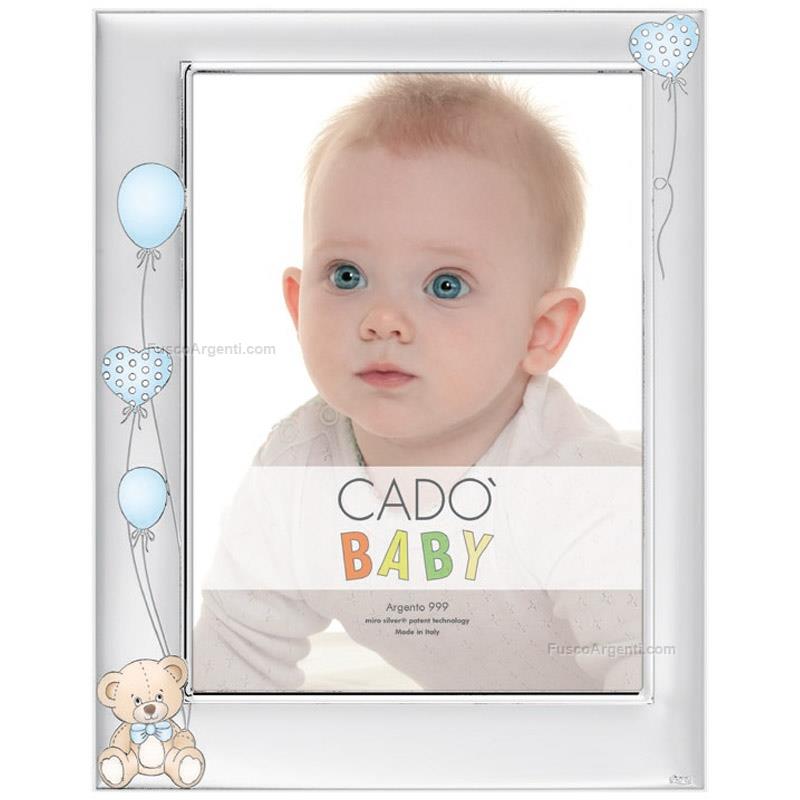 cado' photoframe teddy with balloons