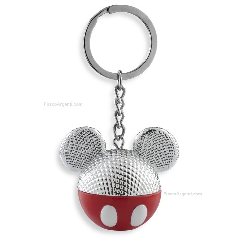 disney silver colors keychain disney